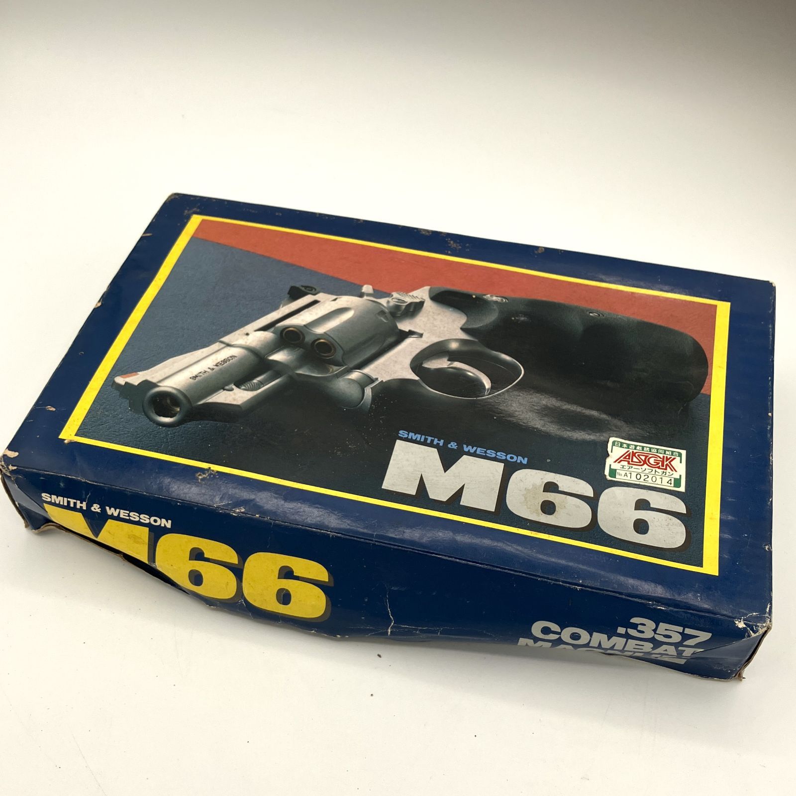 美品】ガスガン ガスリボルバー コクサイ S&W M66 357 CONBAT MAGNUM