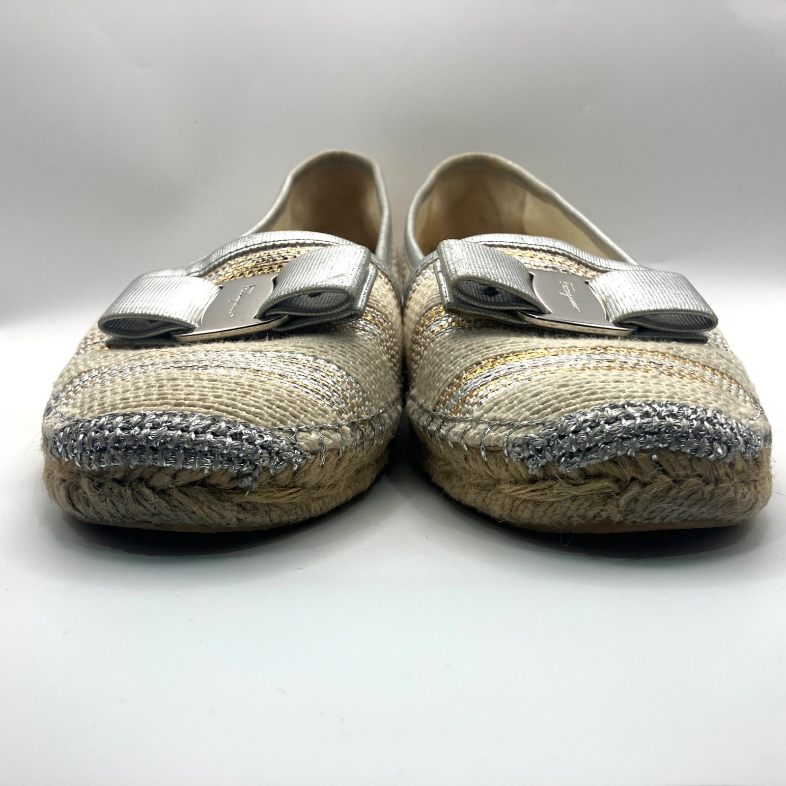 Salvatore Ferragamo フェラガモ エスパドリーユ 7M パンプス