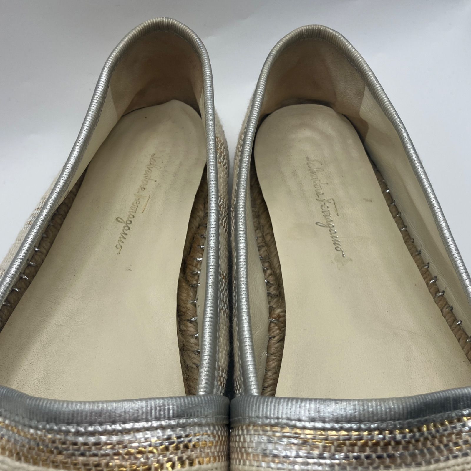 Salvatore Ferragamo フェラガモ エスパドリーユ 7M パンプス