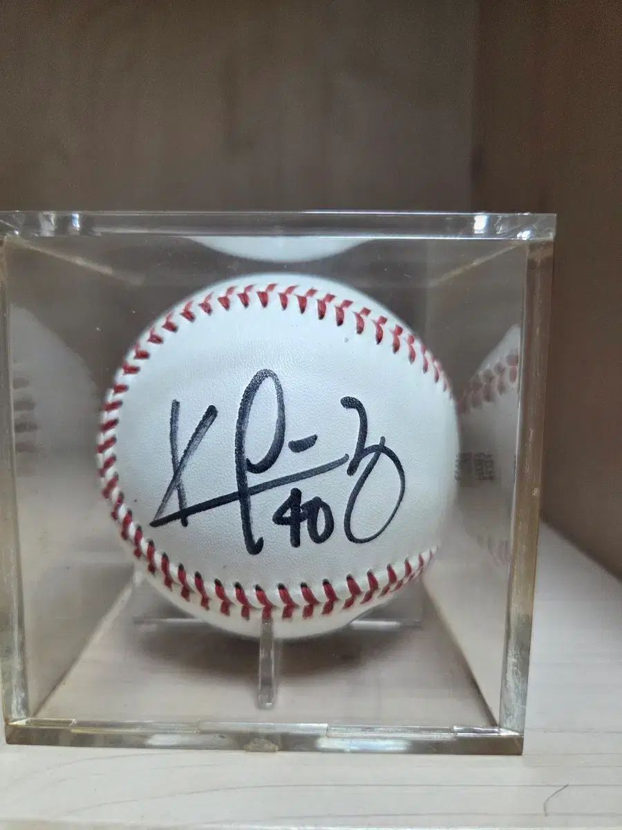 カルバン・ヒメネス 斗山ベアーズ時代 公式球 サインボール