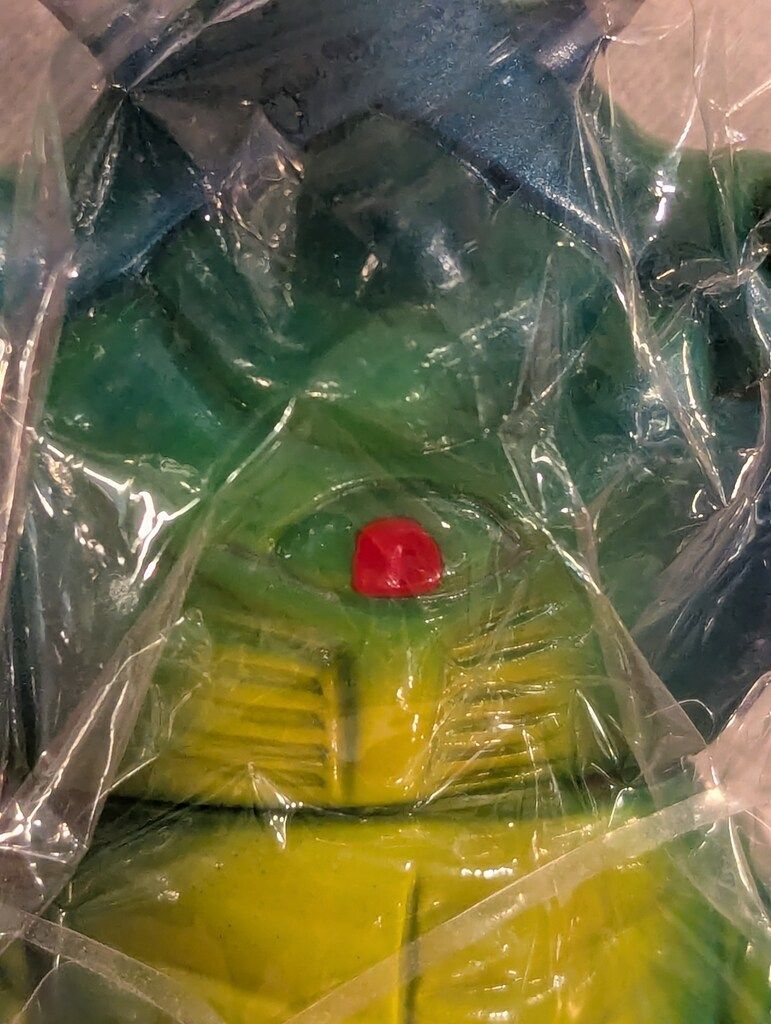 M1号 風船アントラー(黄緑成型/メタブルー/黄色塗装) - メルカリ