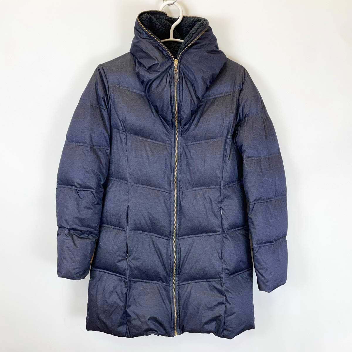 due sei ドゥエ セイ ダウン ジャケット ボア 9AR ネイビー レディース