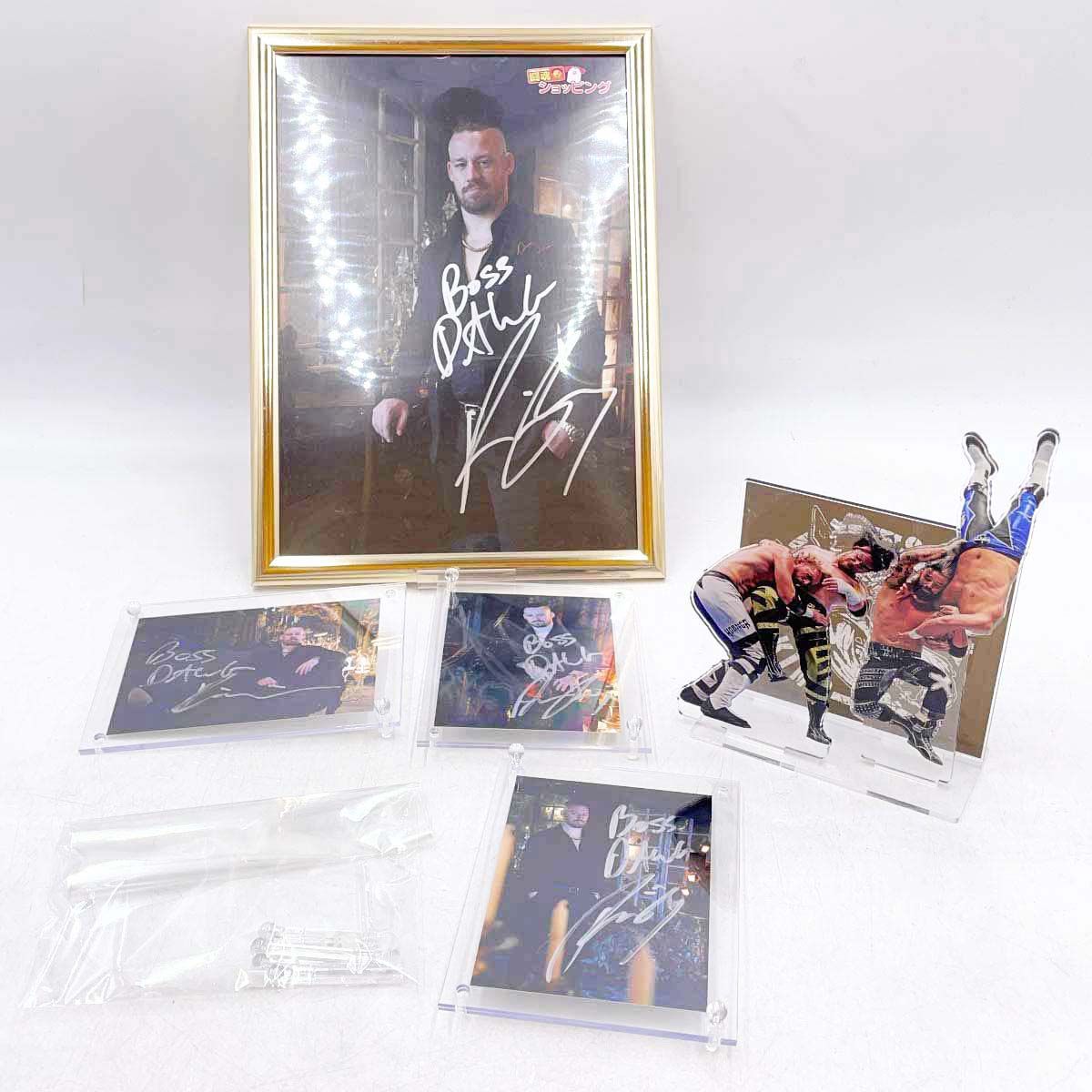 セット] デビッド・フィンレー 直筆サイン入りポートレート 額