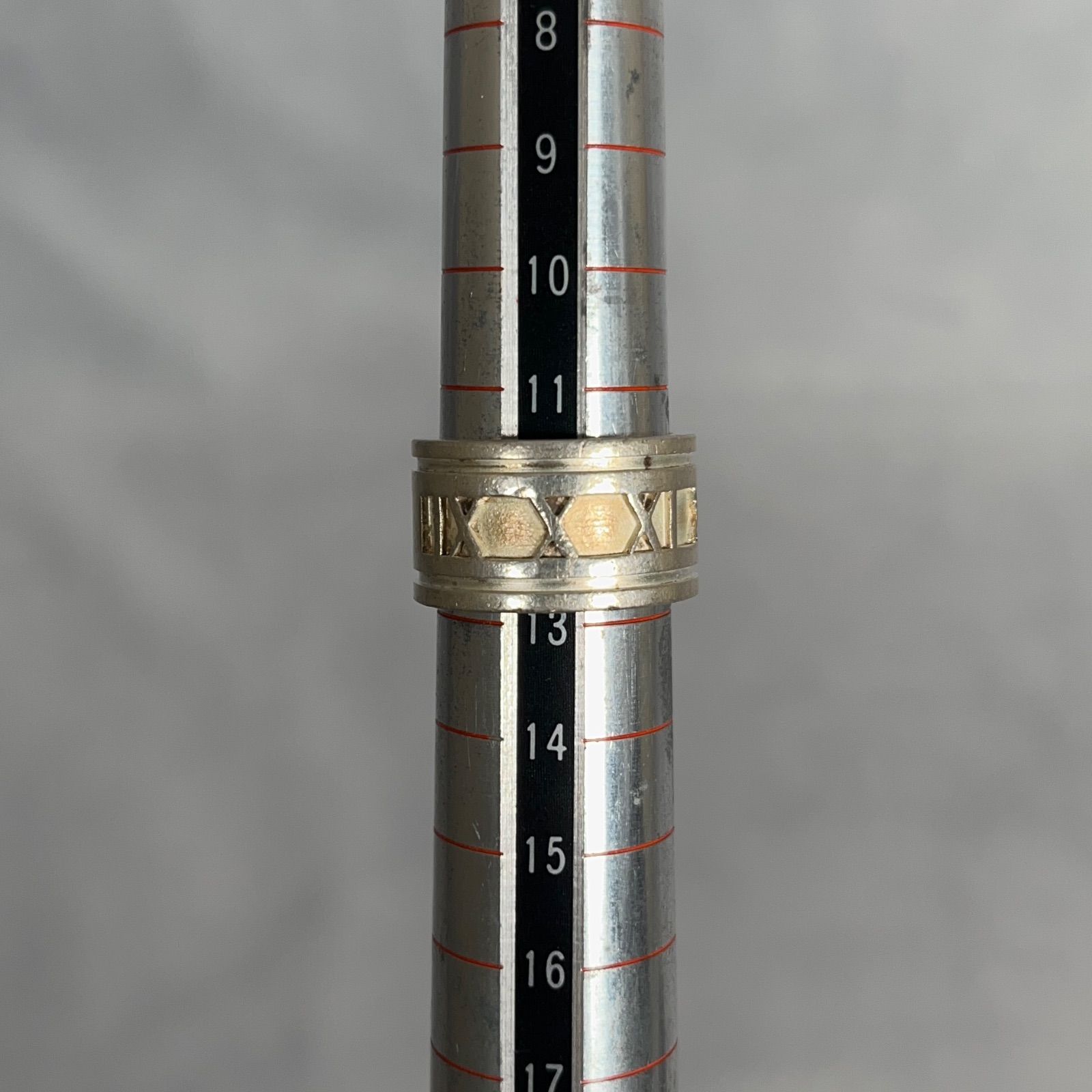 管2602-75】TIFFANY&Co. ティファニー アトラス リング ワイド 約12 
