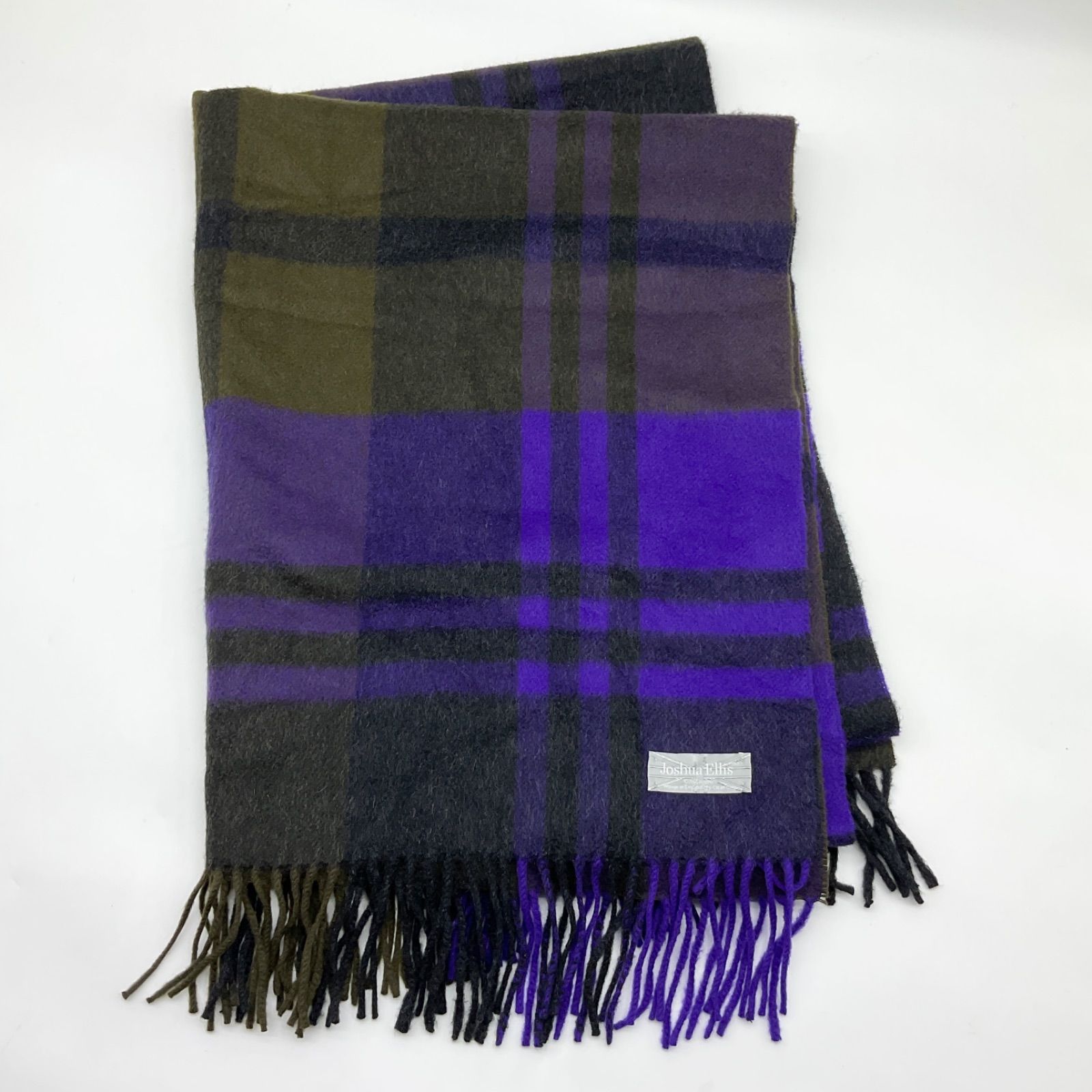 Joshua Ellis ジョシュアエリス カシミア大判ストール カシミア100