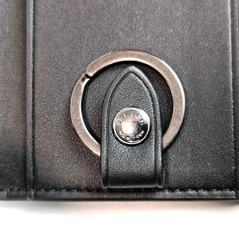 未使用 COACH コーチ ファイブリング キーケース シグネチャー