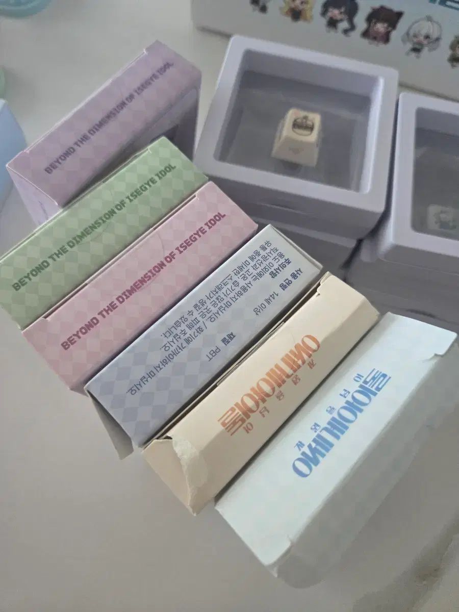 ISEGYE IDOL イセドル キーキャップ 6種