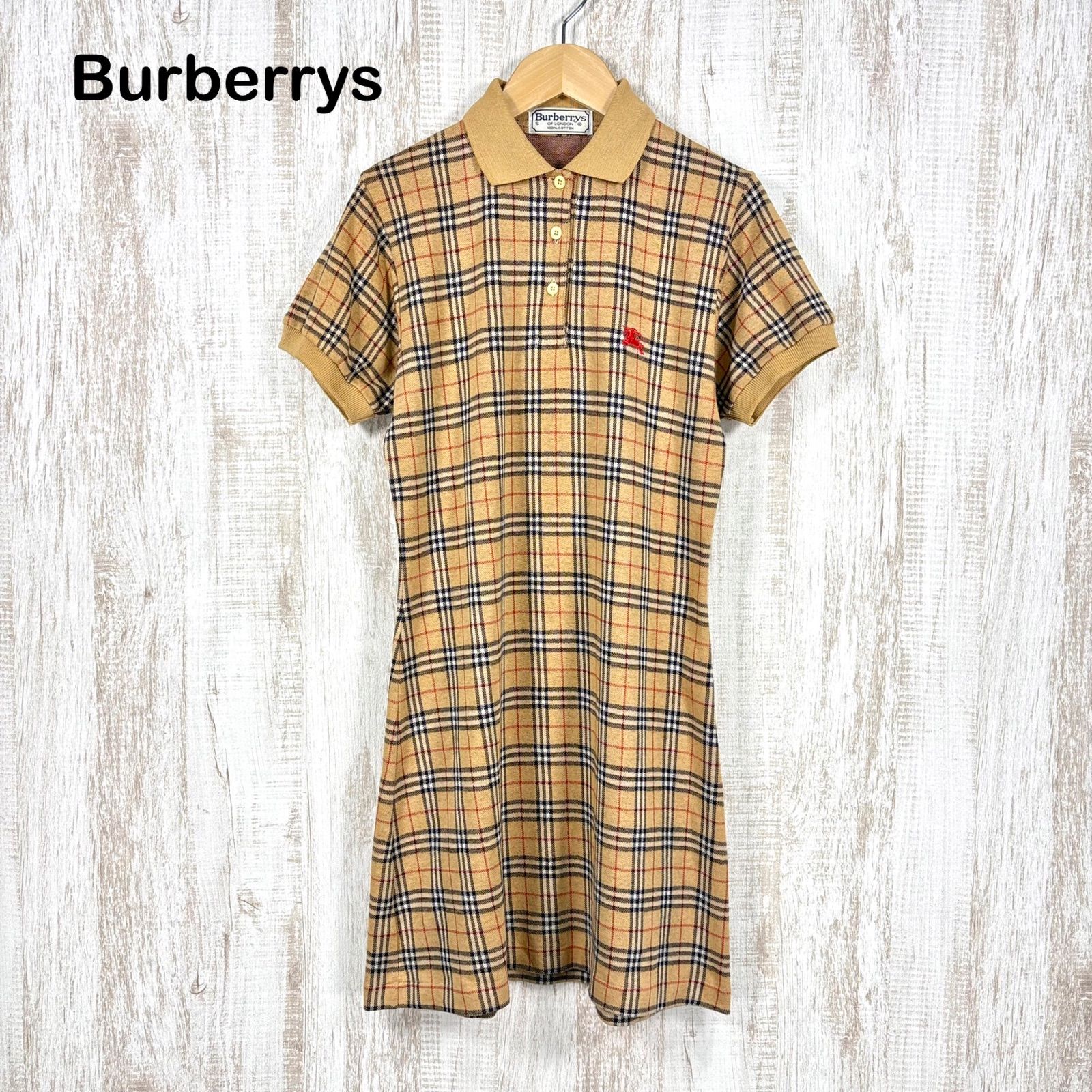 美品 希少 レア 90s Burberrys ヴィンテージ バーバリー ホースロゴ 