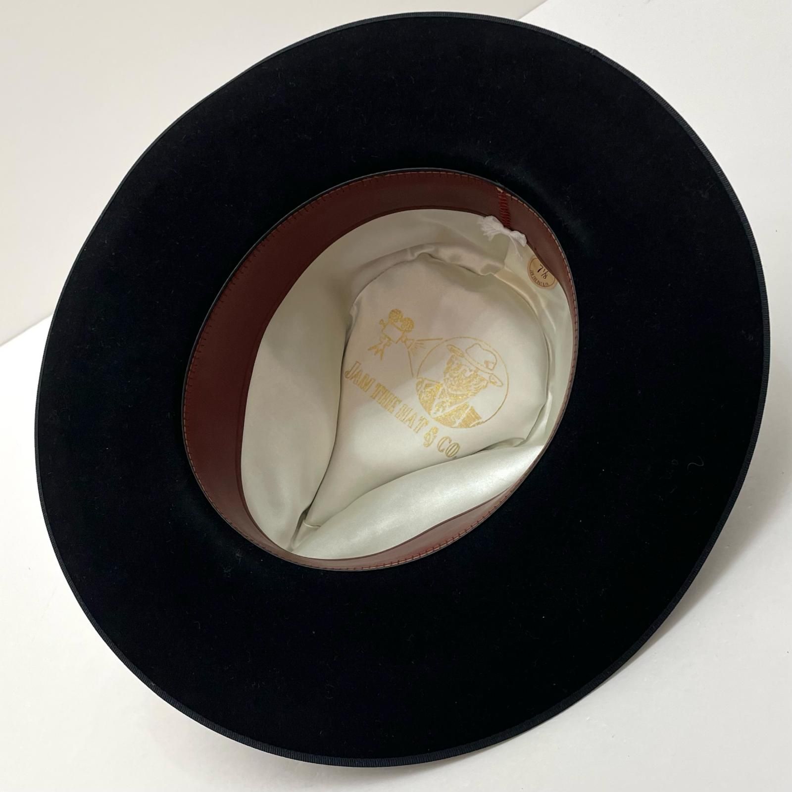 中古】JAM THE HAT Co. | ジャムザハット ハット 帽子 ブラック【尾張