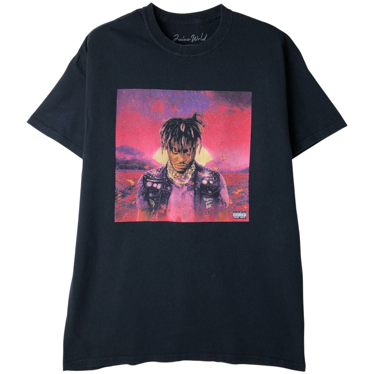 古着 JUICE WRLD ジュースワールド ラップTシャツ ラップT メンズM相当/eaa610024