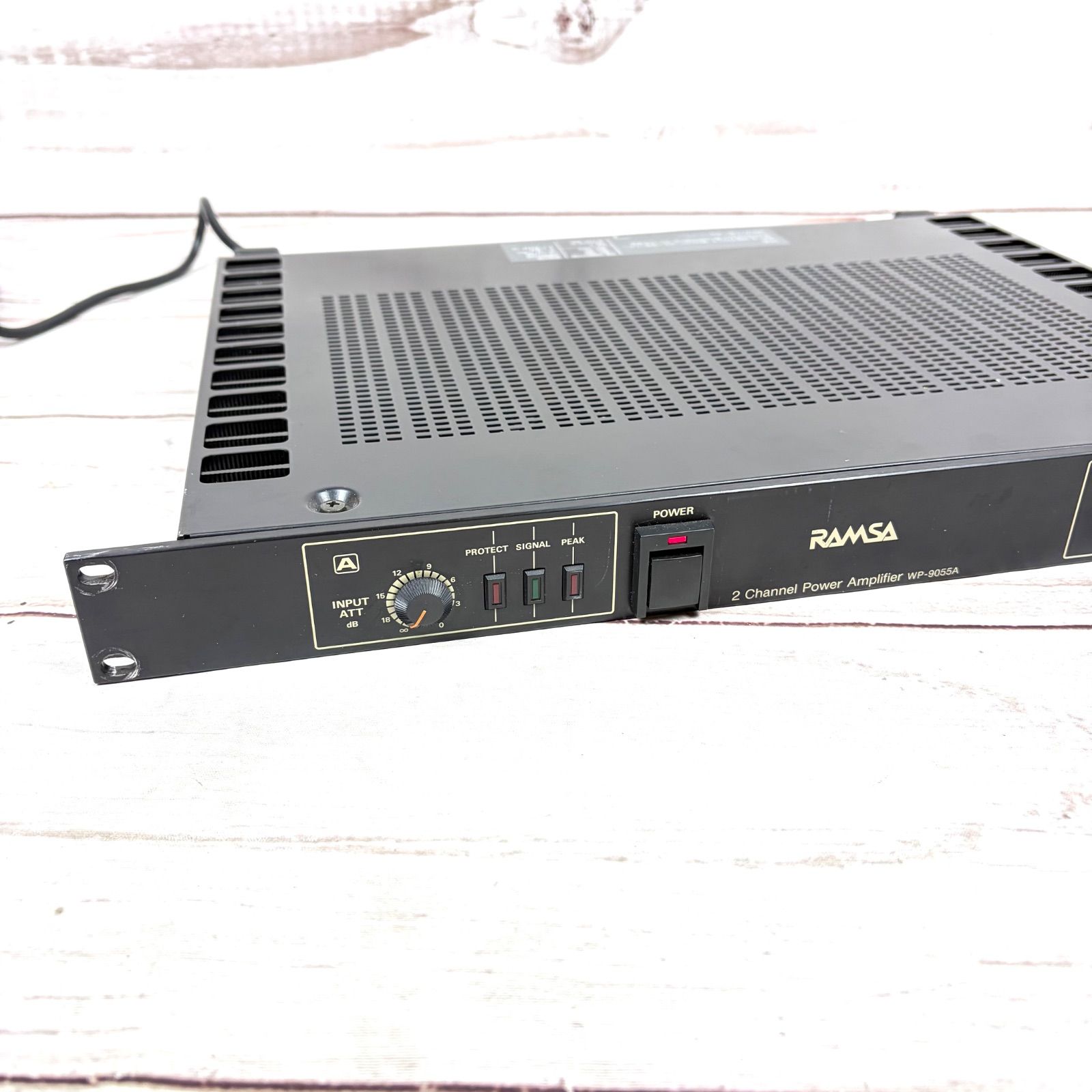 Panasonic RAMSA WP-9055A ラムサ パワーアンプ - メルカリ