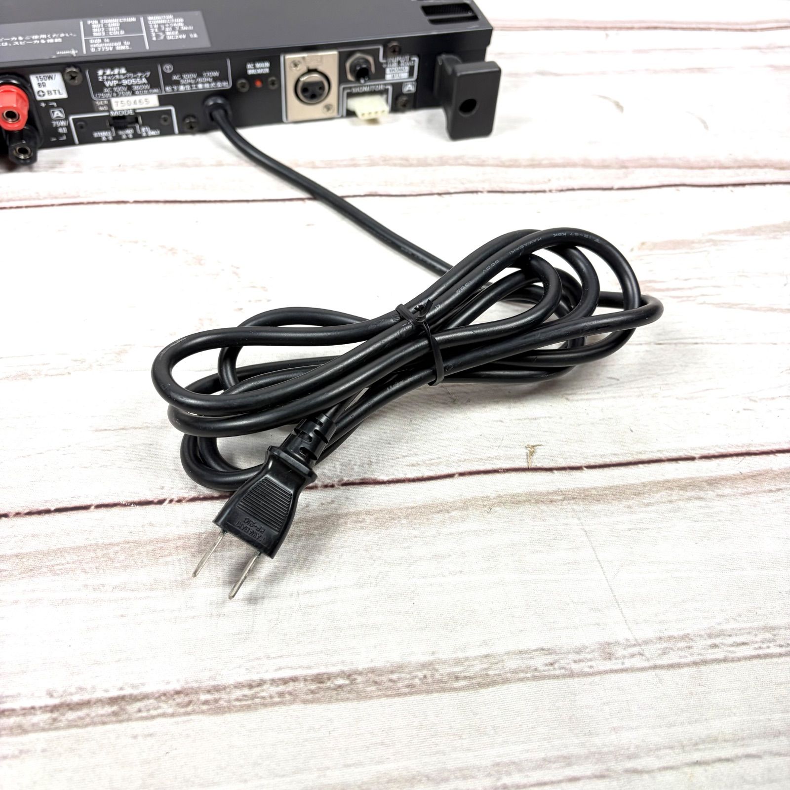 Panasonic RAMSA WP-9055A ラムサ パワーアンプ - メルカリ