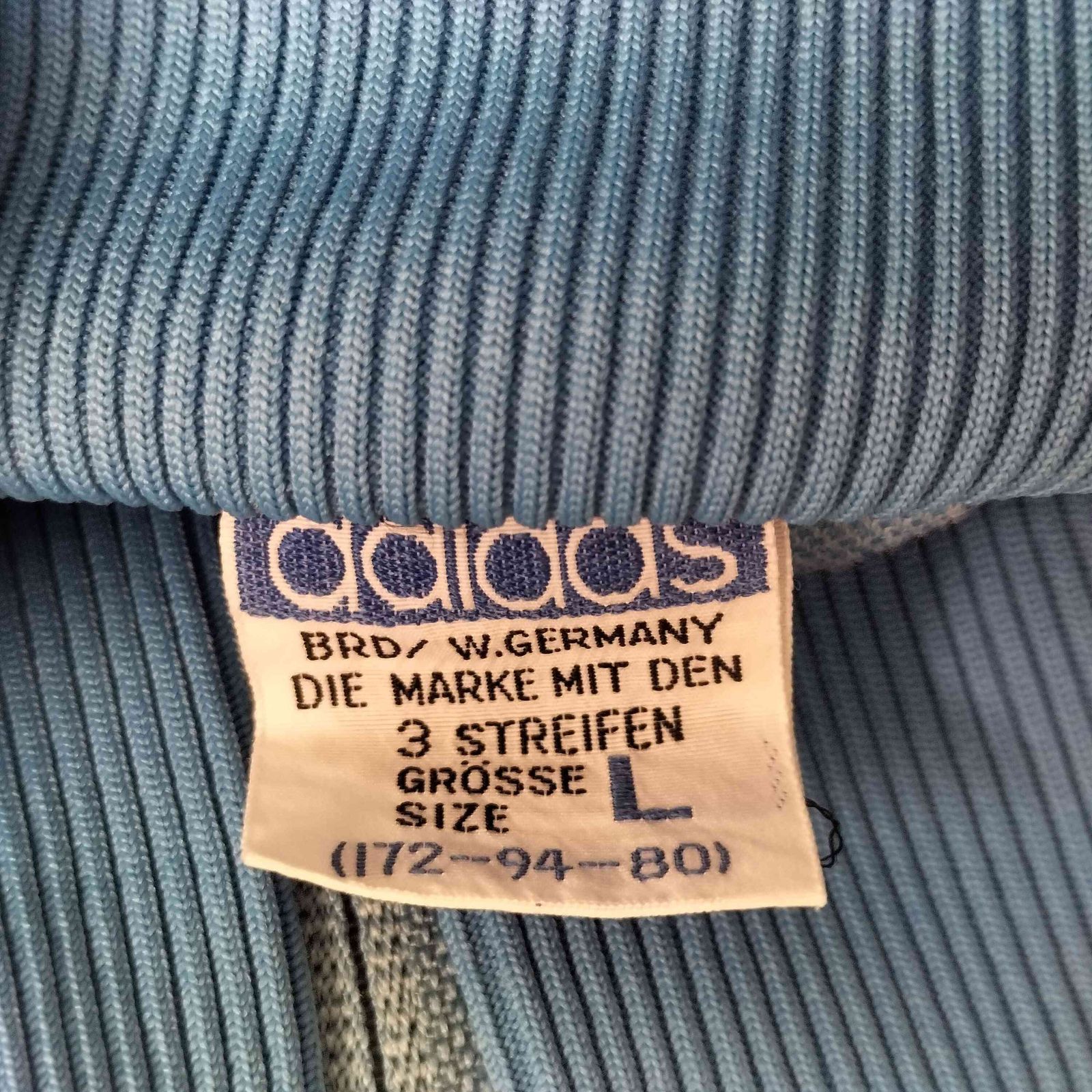 アディダス adidas 70s 西ドイツ製 デサント製 トレフォイルロゴ