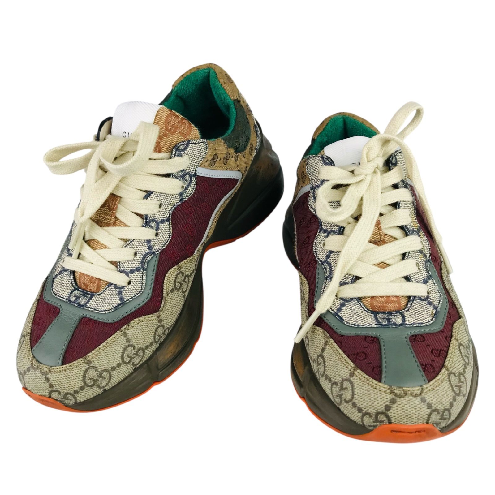 GUCCI☆グッチ【RHYTON・ライトン】レディース キャンバス切替し 