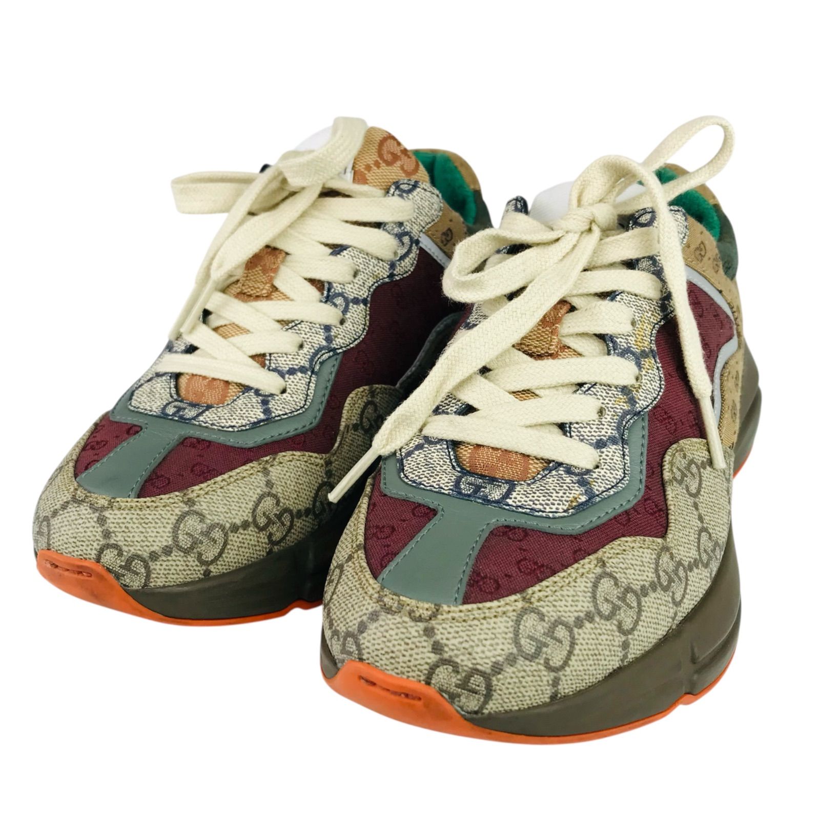 GUCCI☆グッチ【RHYTON・ライトン】レディース キャンバス切替し 