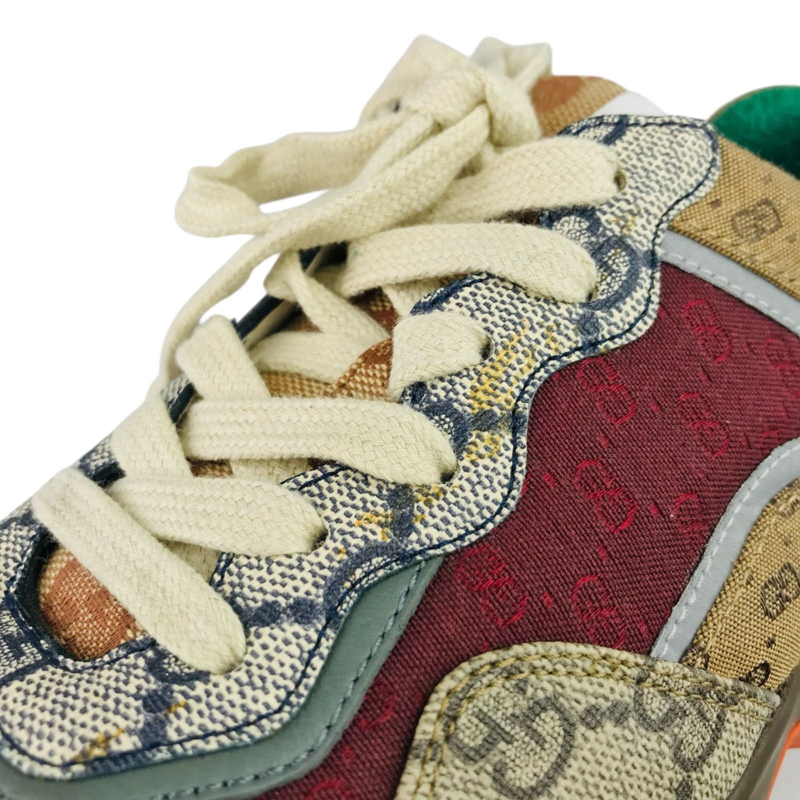 GUCCI☆グッチ【RHYTON・ライトン】レディース キャンバス切替し 
