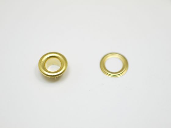 【箱売り】ハトメリング #300 ブラス 内径φ4.5mm 5000ヶ まとめ買い（業販） ハトメリング箱売り レザークラフトぱれっと