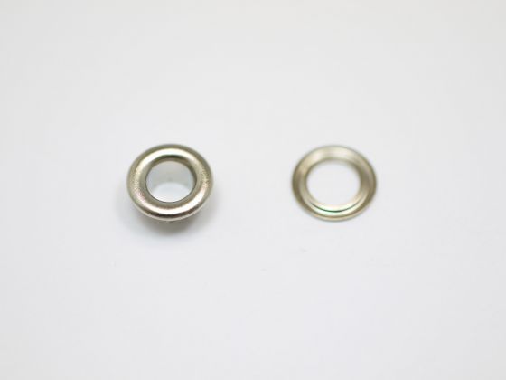 【箱売り】ハトメリング #500 ニッケル 内径φ6mm 2000ヶ まとめ買い（業販） ハトメリング箱売り レザークラフトぱれっと