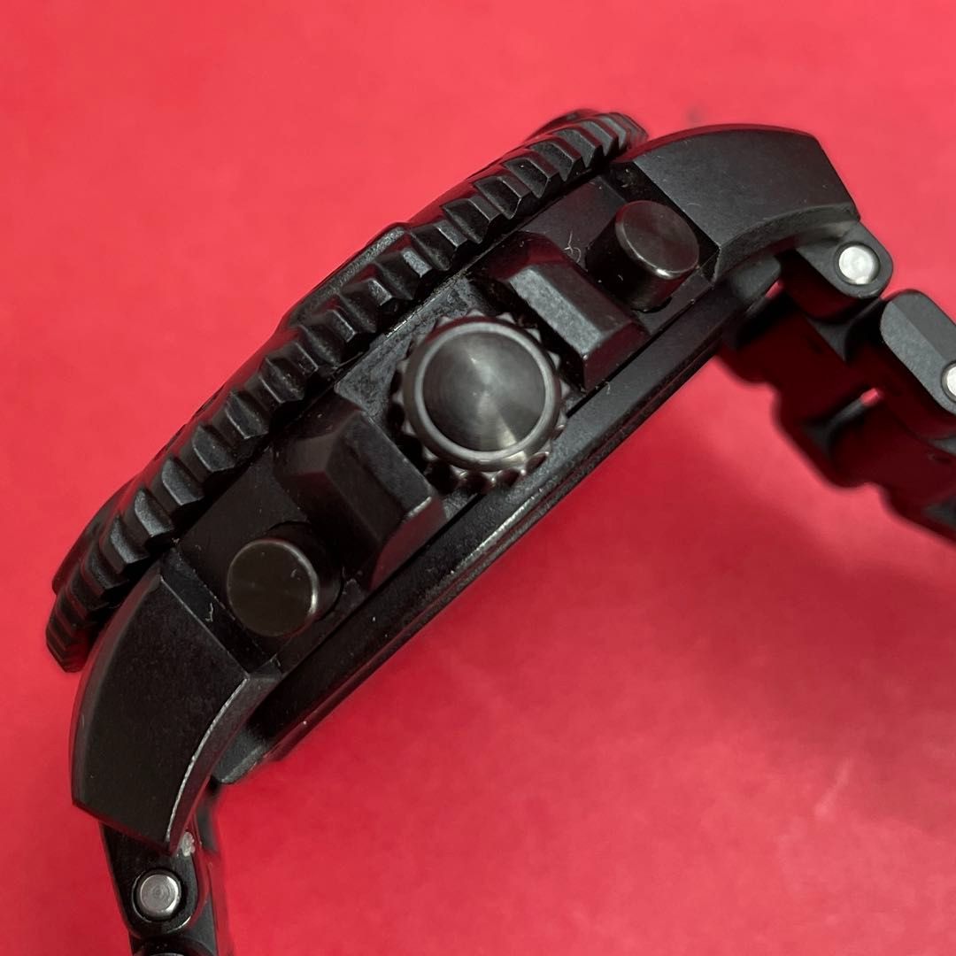LUMINOX 3080 フルカーボン仕様 オールブラック クロノグラフ