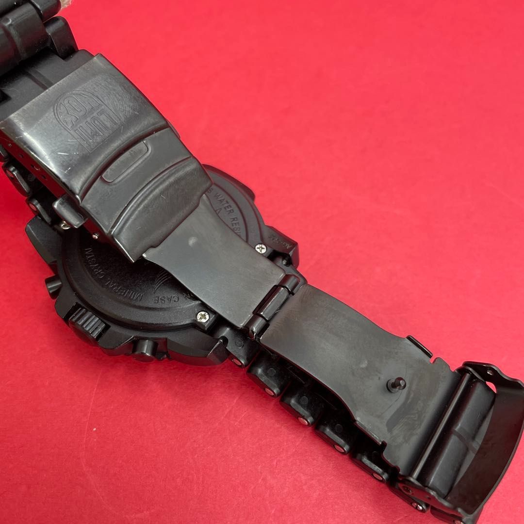 LUMINOX 3080 フルカーボン仕様 オールブラック クロノグラフ 