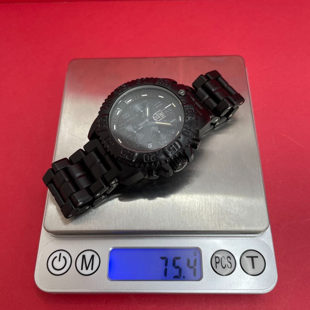 LUMINOX 3080 フルカーボン仕様 オールブラック クロノグラフ
