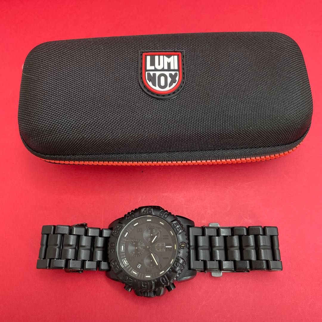LUMINOX 3080 フルカーボン仕様 オールブラック クロノグラフ