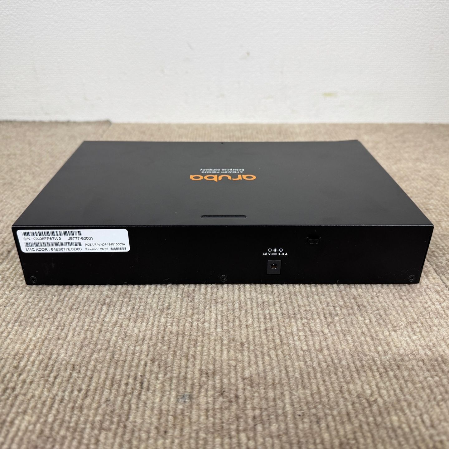 送料無料】HP Aruba J9777A 2530-8G Switch 初期化済 動作確認済