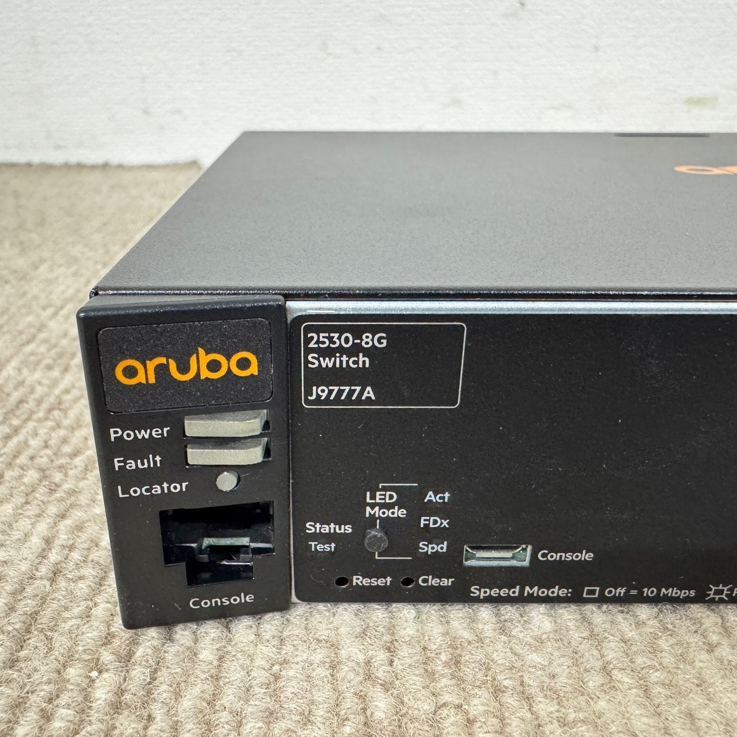 送料無料】HP Aruba J9777A 2530-8G Switch 初期化済 動作確認済