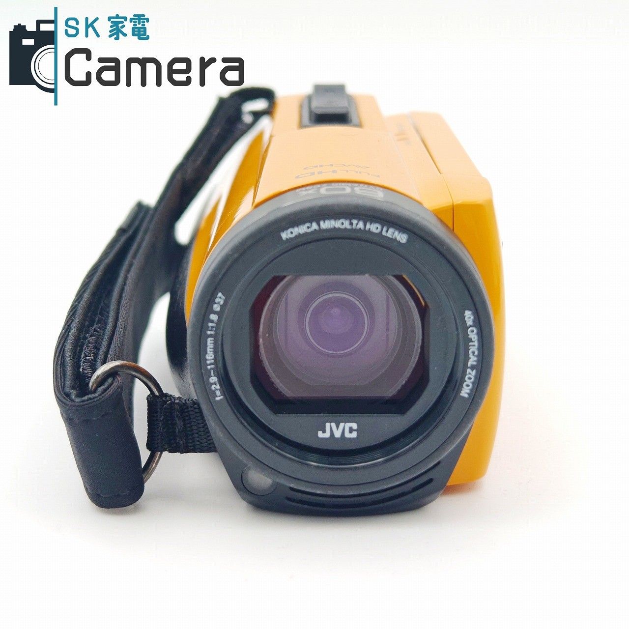 中古】 JVC Everio GZ-F270 イエロー デジタルビデオカメラ GZ-F270-Y 