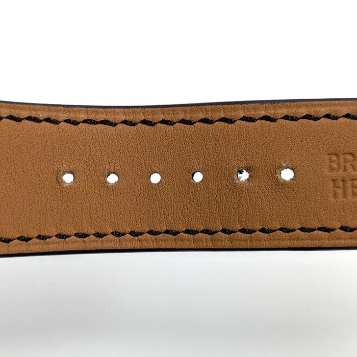 エルメス HERMES 腕時計 Hウォッチ HH5.841C 裏スケ スクエア サテン