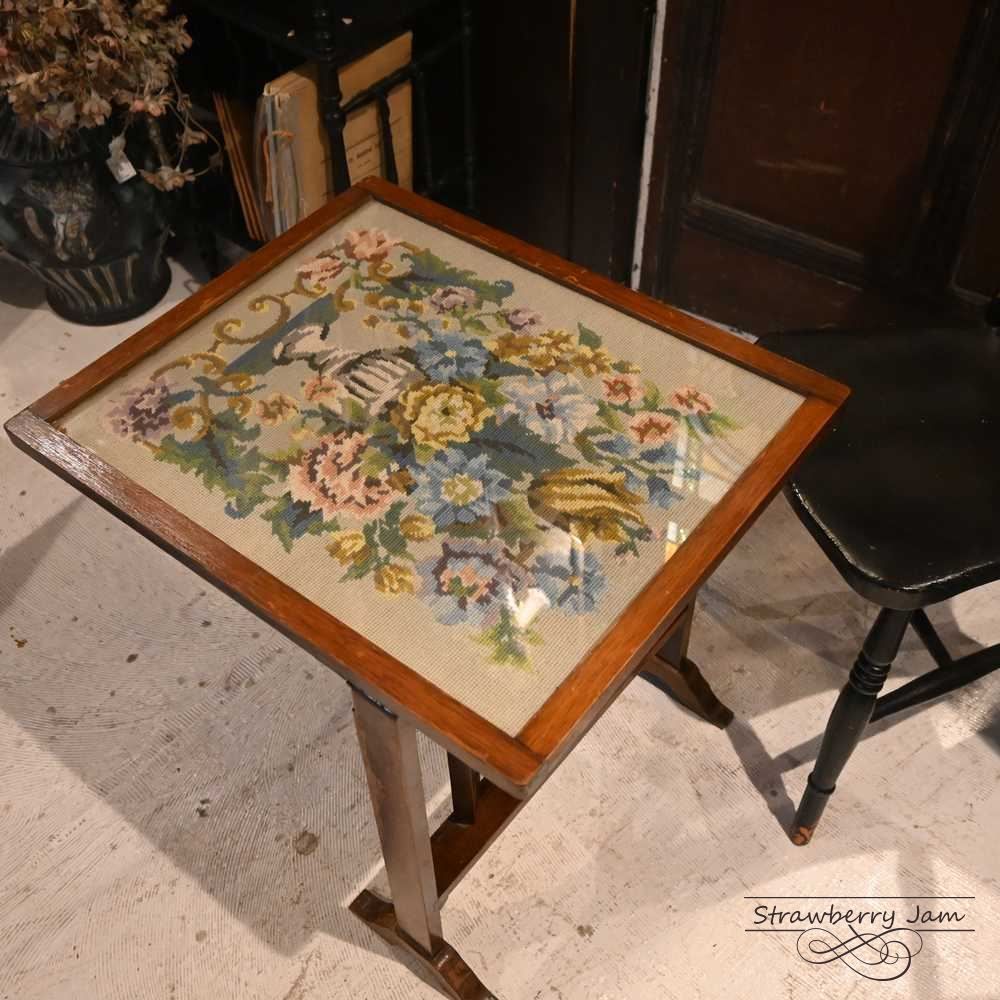 L3710-82 英国アンティーク ファイヤースクリーン フラワー スタンド