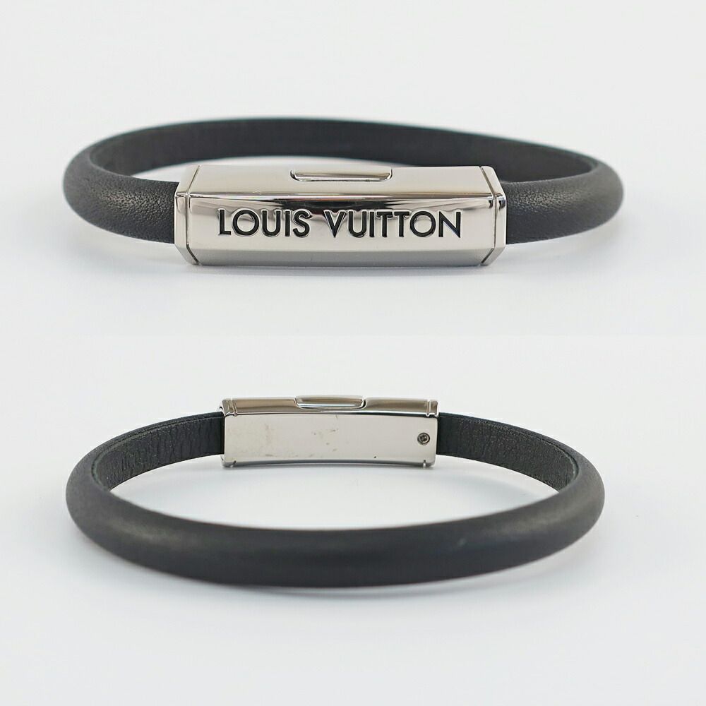 天白】ルイヴィトン ブレスレット クリップ イット レザー クラスプ