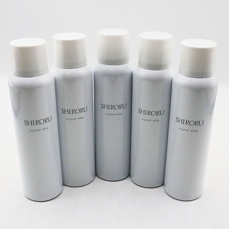 SHIRORU クリスタルホイップ 未開封 120g 8本セット 【公式通販】