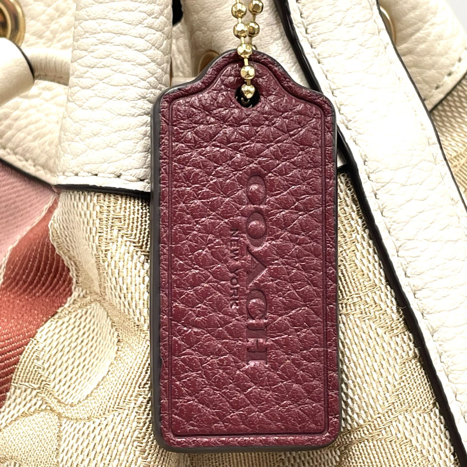 持つだけで気分がやさしくなるバッグ】COACH コーチ デンプシー ドロー 