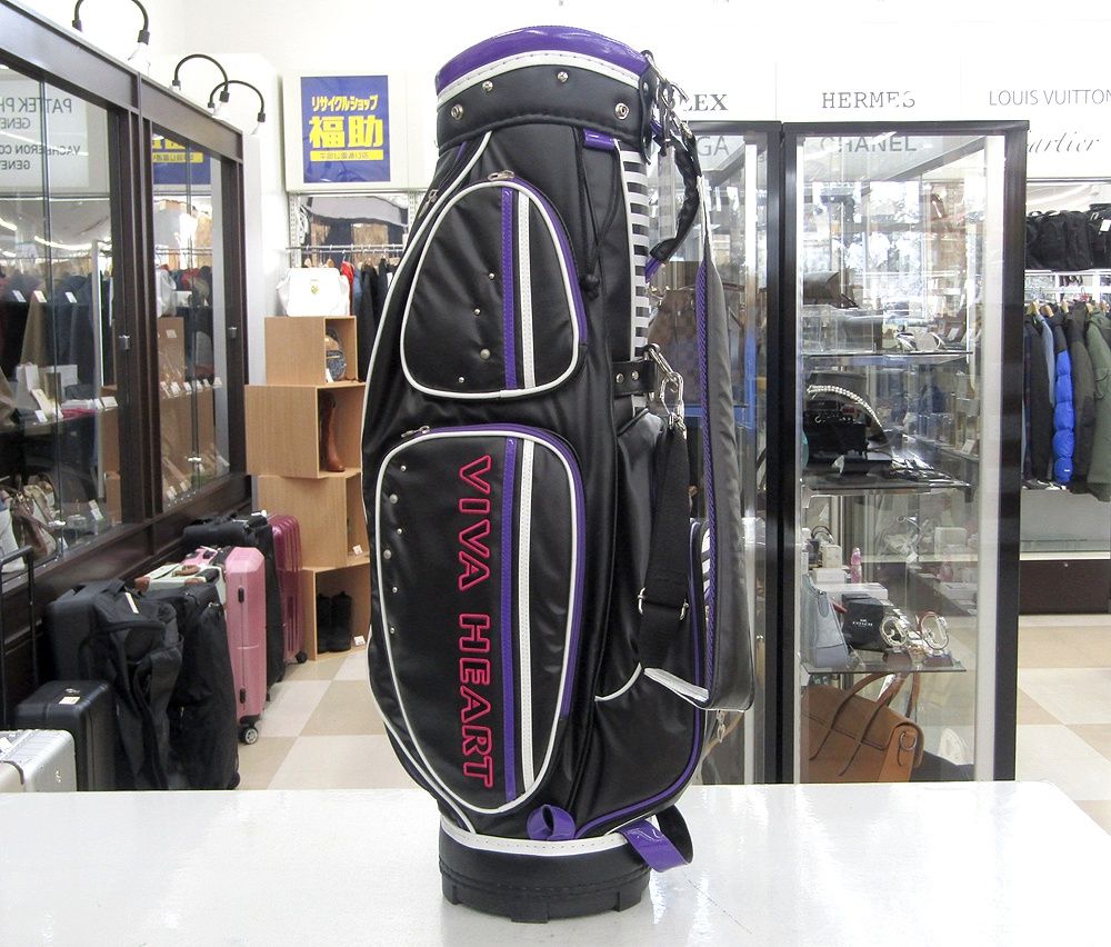 VIVA HEART キャディバッグ ゴルフバッグ 5分割 レディース ビバハート