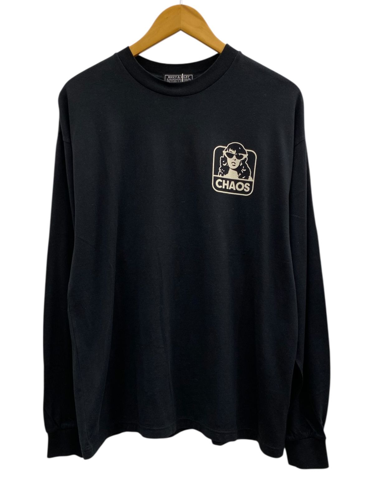 HYSTERIC GLAMOUR (ヒステリックグラマー) ロンT Tシャツ 長袖 綿100