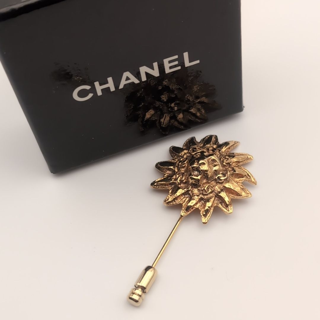美品 Vintage シャネル CHANEL ブローチ 96A ココマーク フェイク