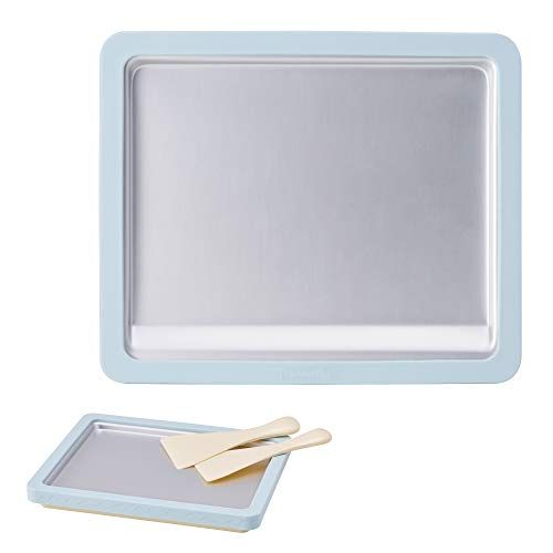 ドウシシャ シャーベットメーカー ハピロール ファンファンシャーベット レシピ付き ヘラ2本付 ブルー DHRL 20 po 3 bd 66 d 2