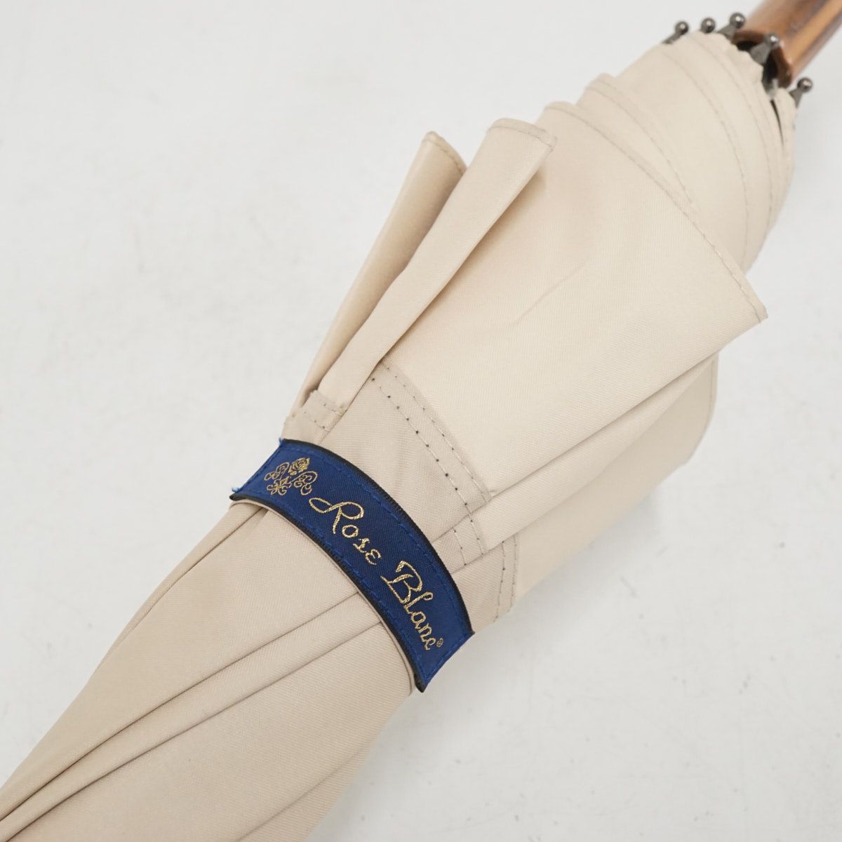 完全遮光日傘 芦屋ロサブラン USED美品 ショートサイズ シャンパン