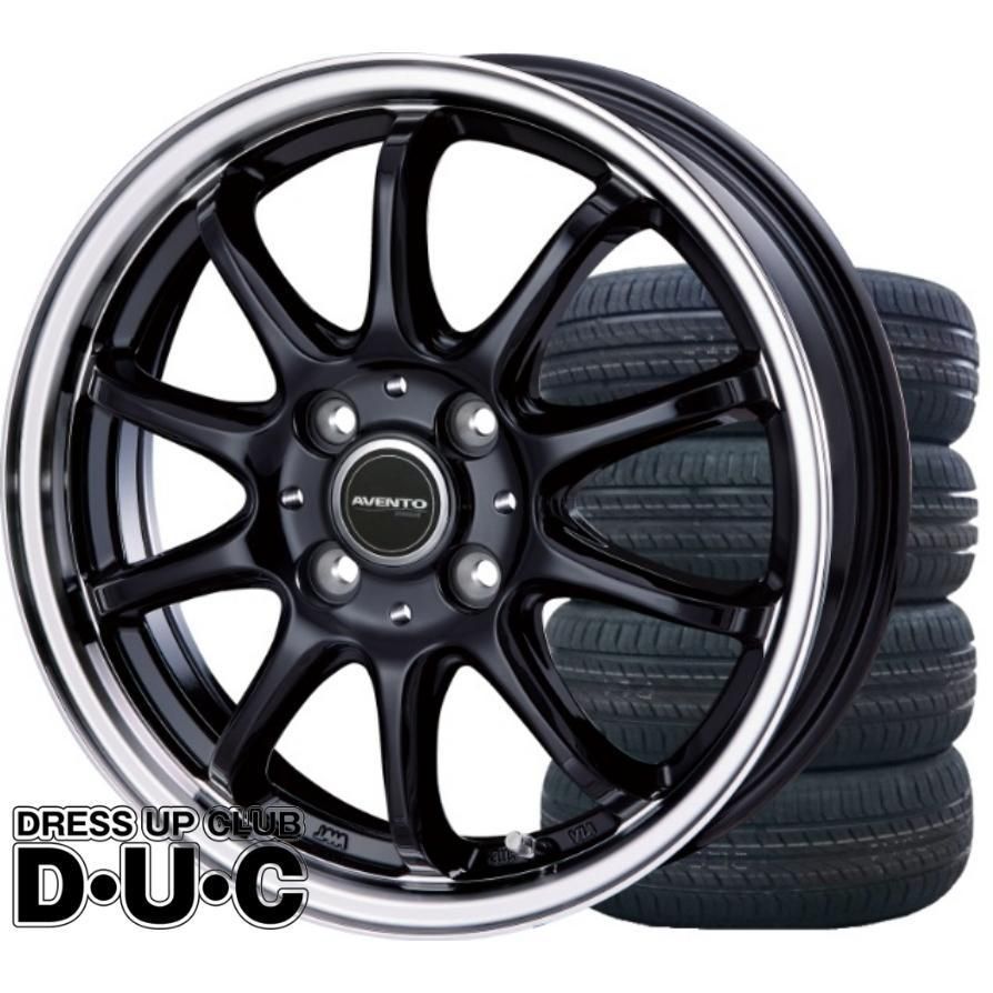 15インチアルミホイールタイヤセット 軽自動車 AVENTO/アヴェント FF 
