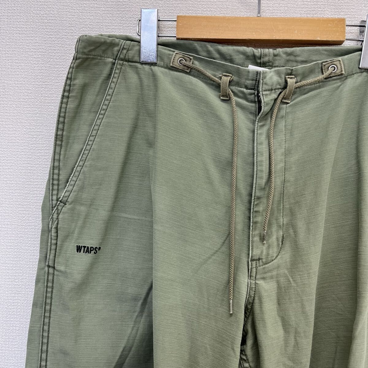 WTAPS ダブルタップス 18AW 182WVDT-PTM02 CAPE/TROUSERS COTTON SATIN