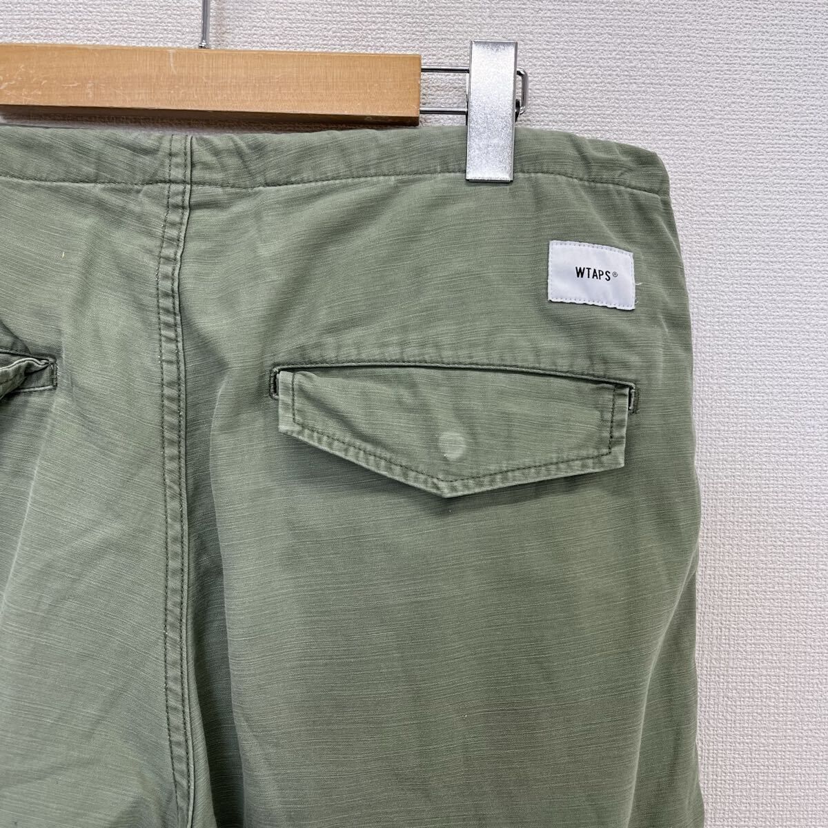 WTAPS ダブルタップス 18AW 182WVDT-PTM02 CAPE/TROUSERS COTTON SATIN