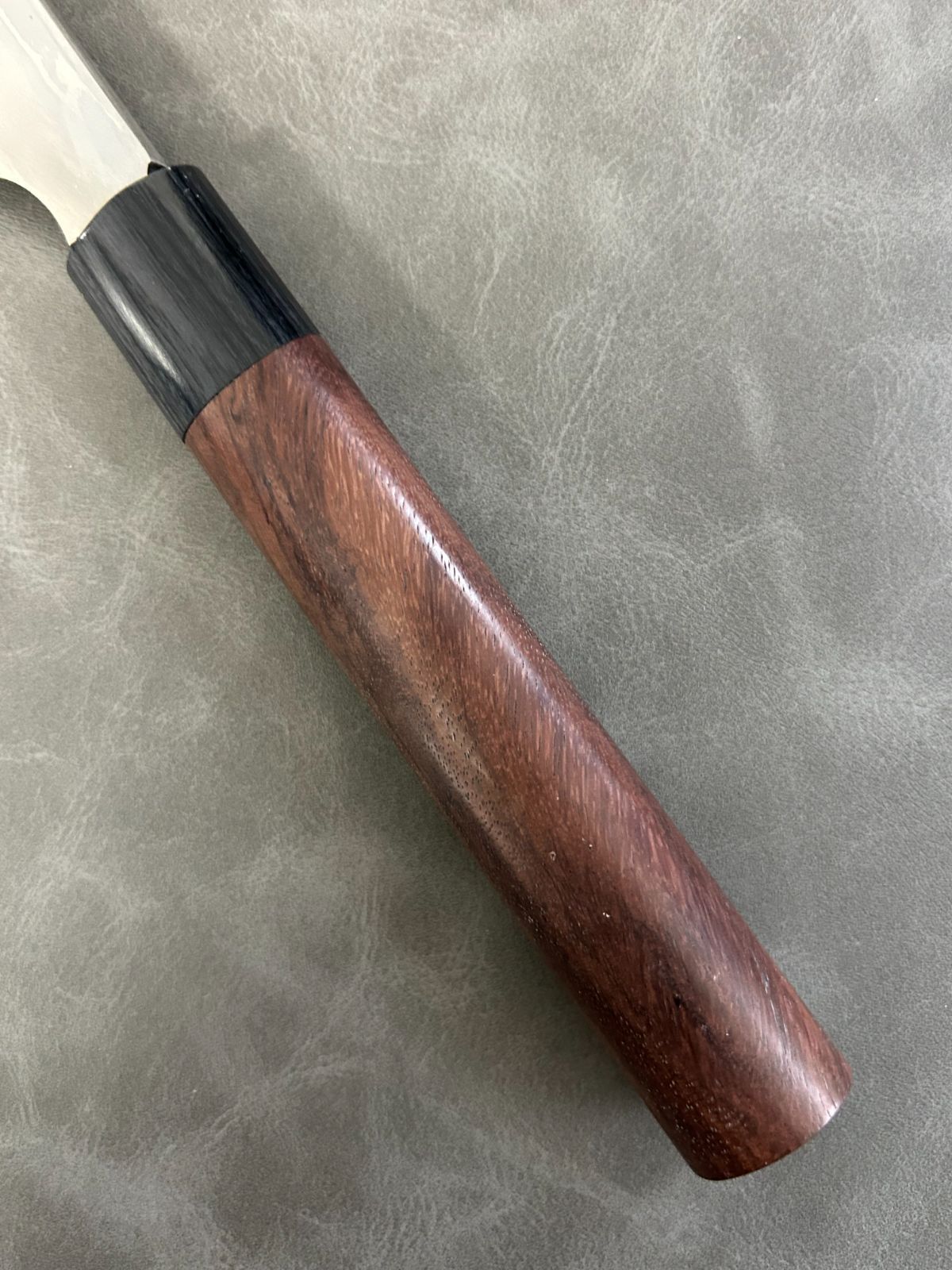 訳あり 柳刃包丁 包丁 300 mm 安来鋼白紙2号 ダマスカス 紫檀シノギ柄 64