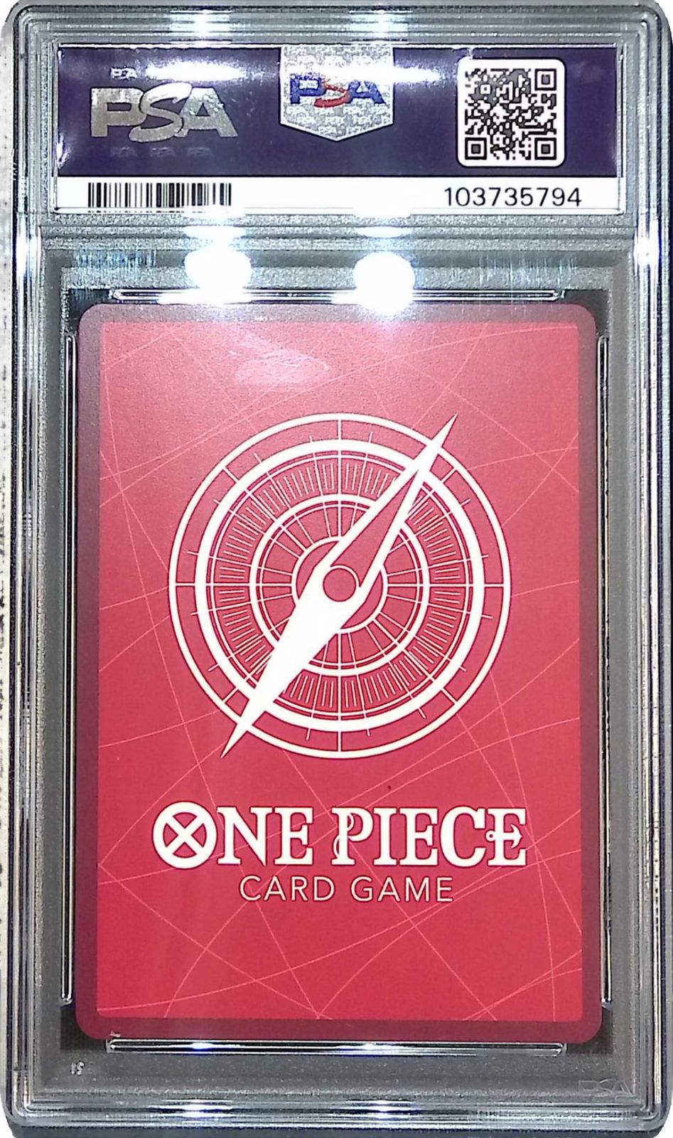 ST21/001P1 パラレル)モンキー・D・ルフィ PSA10 103735794 - メルカリ