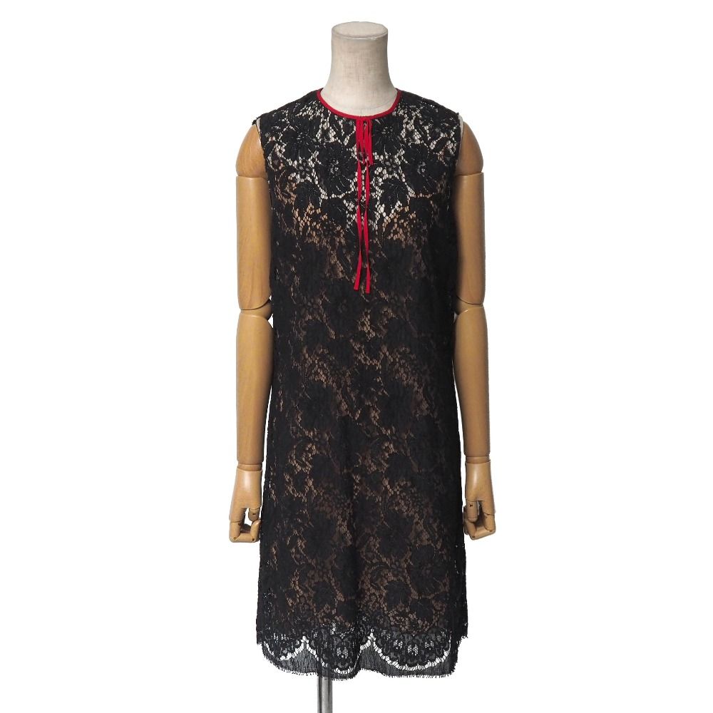 GUCCI グッチ ワンピース サイズ38 総レース ドレス イタリア製