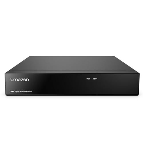TMEZON 8 CH 防犯録画機 AHD防犯レコーダー H.264デジタルレコーダー 1080 N|1080 P AHDのDVR|NVR|HVR防犯レコーダー スマートフォン遠隔監視機能 録画機能搭載 日本語インターフェース 1080モニターが必 db 714 d 7 c