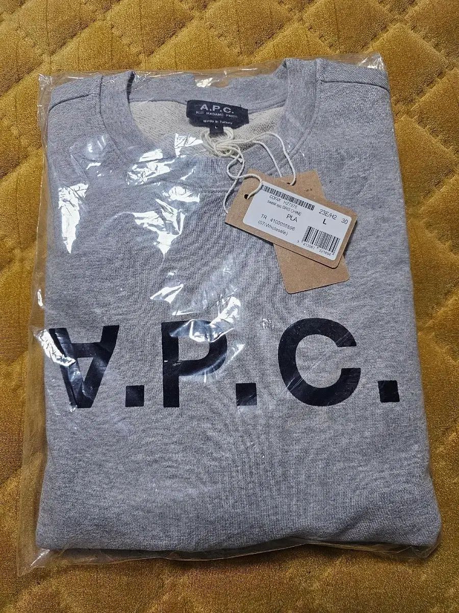 A.P.C. アーペーセー スウェット グレー L アーペーセー A.P.C. 