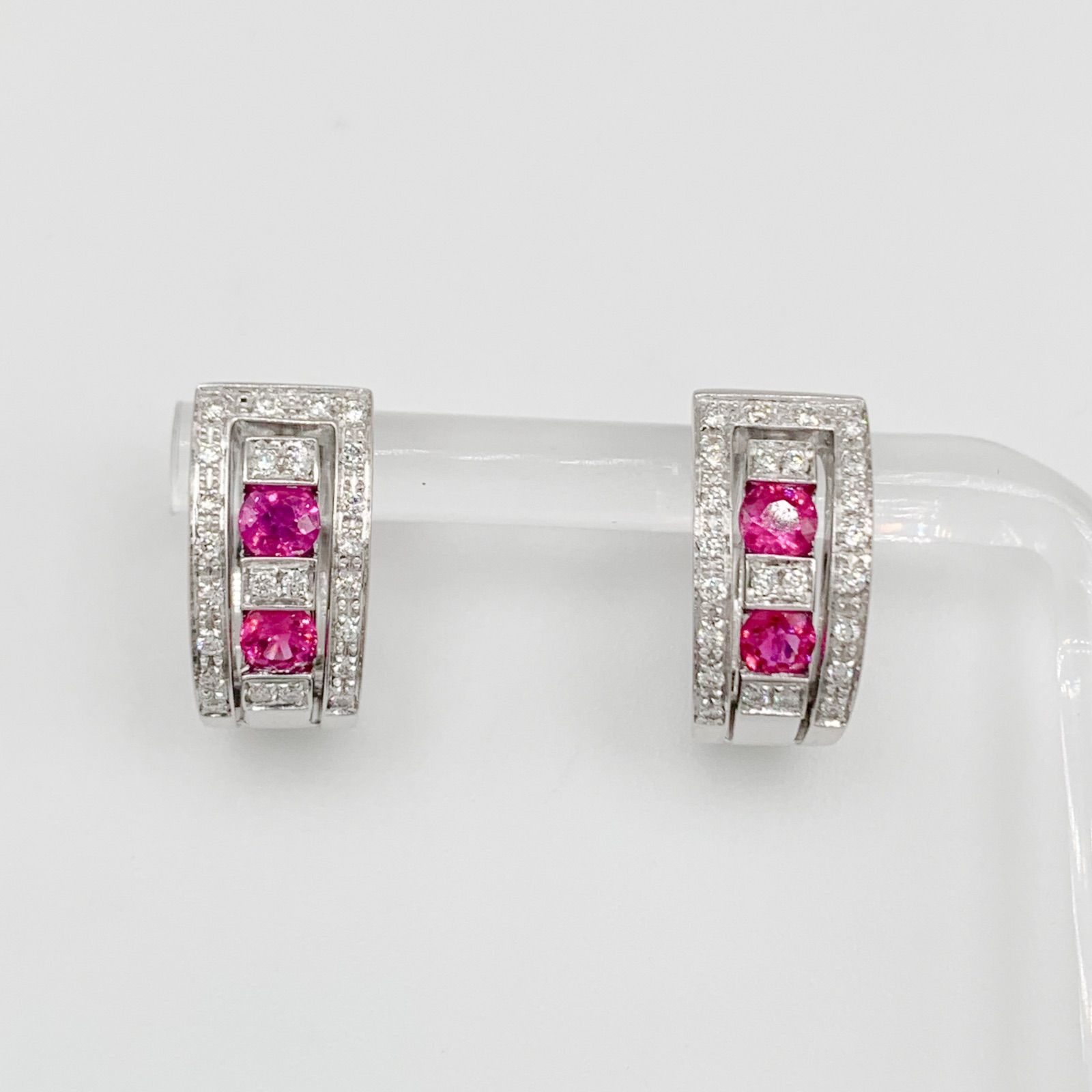 DAMIANI ダミアーニ ピアス ベルエポック ルビー ダイヤモンド 片耳