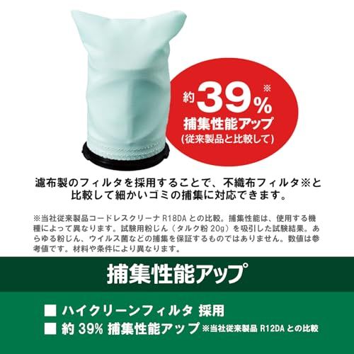 迅速に発送 HiKOKI ハイコーキ 18 V カプセル式 コードレス掃除機 R DTC ペールホワイト バッテリー 充電器 ハンディ スティック クリーナー 紙パック不要 軽量ハイパワー NN ON OFF切り替え 344921 fa