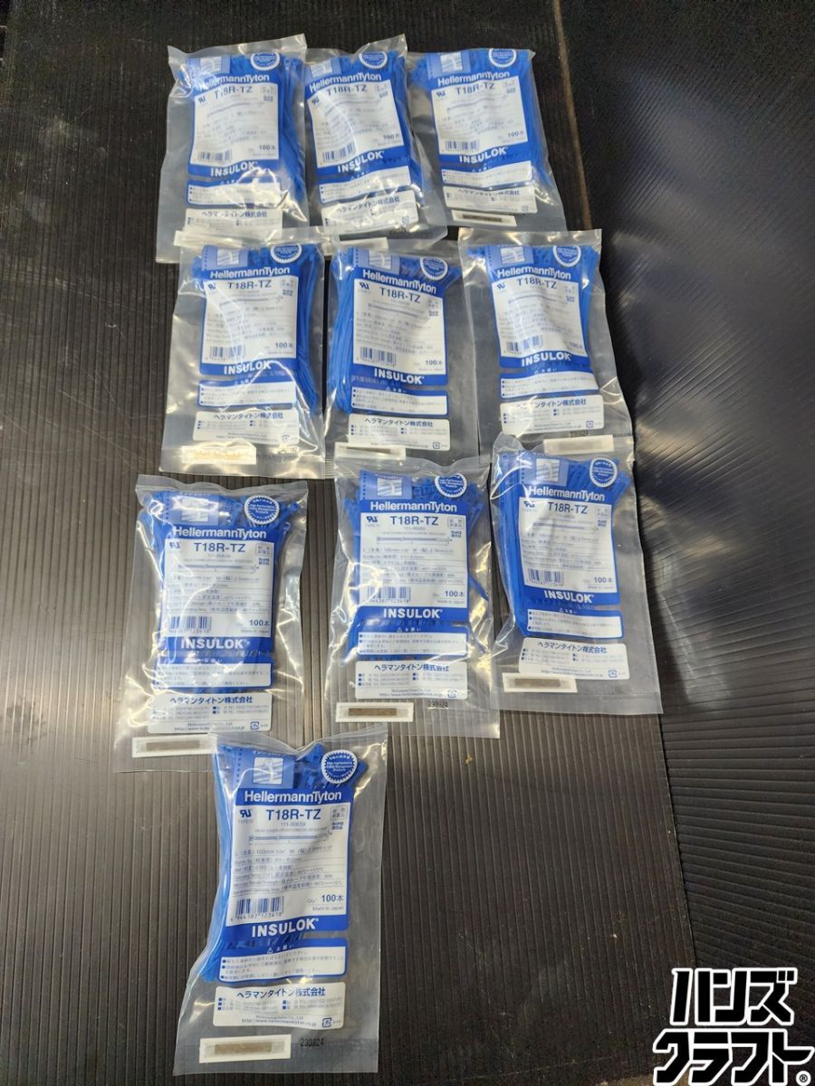 ♭ ♥品 ヘラマンタイトン インシュロック MSタイ ふっ素樹脂 耐熱 耐薬品グレード T 18 R-TZ 100本入り 10袋セット